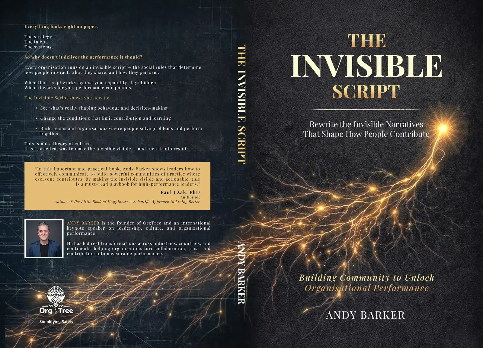 The Invisible Script — paperback wrap