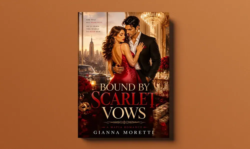 Bound by Scarlet Vows — 3D mockup